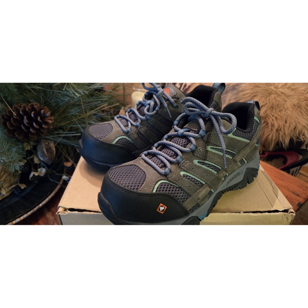Merrell Women's 9 Moab Vertex Vent Ct ,Composite Toe, Wp,NIB, Workwear, Safety